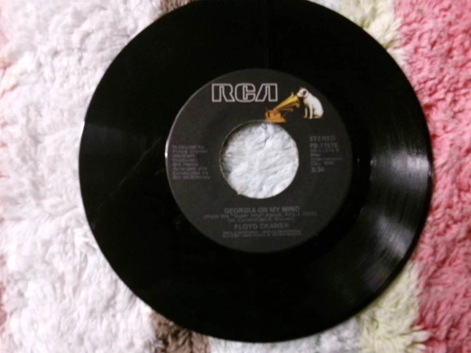 FLOYD CRAMER -45 -Boogie Woogie/Georgia on My Mind-RCA-VG+ - Image 2 of 2