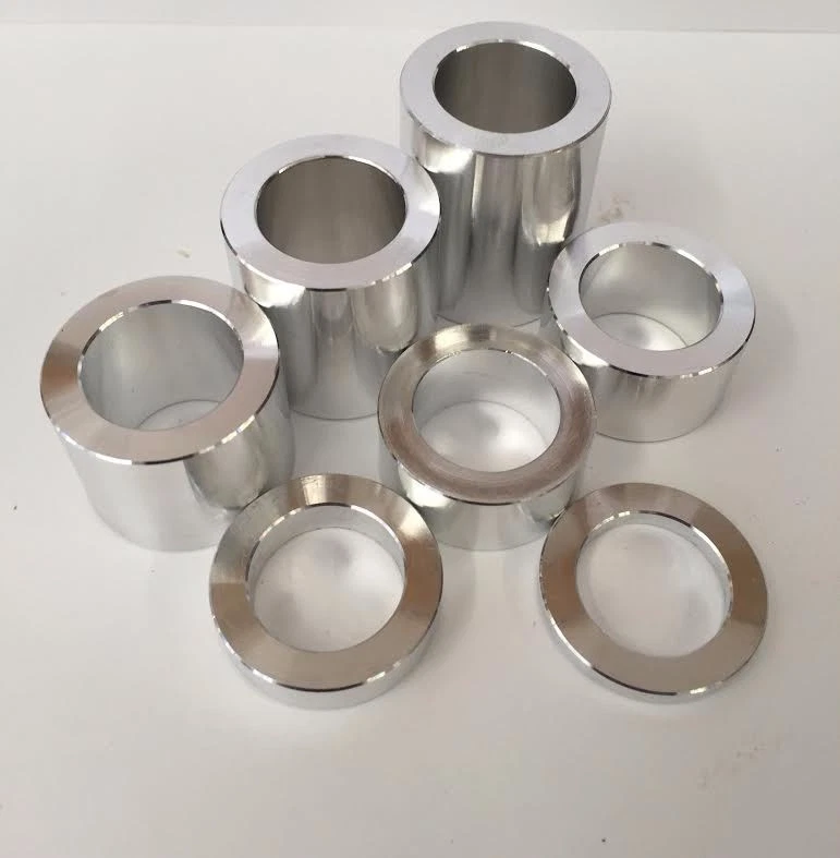 ID-3/4 OD-1-1/8" WHEEL AXLE SPACER KIT - 14 PCS. - HARLEY - 7 PAIRS - USA MADE - Image 2 of 4