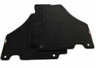 Floor Mats For Ferrari 360 Modena With Italian Emblem Black Carpets Set LHD NEW
