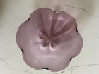 L.E. Smith or Viking?? Vintage 1960's Amethyst purple flower shaped plate
