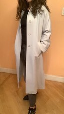 New Cinzia Rocca 20% Cashmere And 80% Wool Coat Size 4(orig.price$1695).