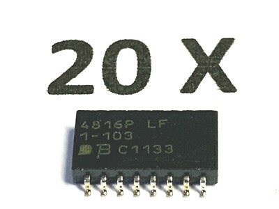 4816P-1-103LF, 8 x 10K, 2%, SMD, 16p, Arrays, Bourns, Resistor Network, 20 Pack