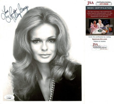 LINDA DAY GEORGE SIGNED 8X10 PHOTO  "MISSION IMPOSSIBLE" JSA COA