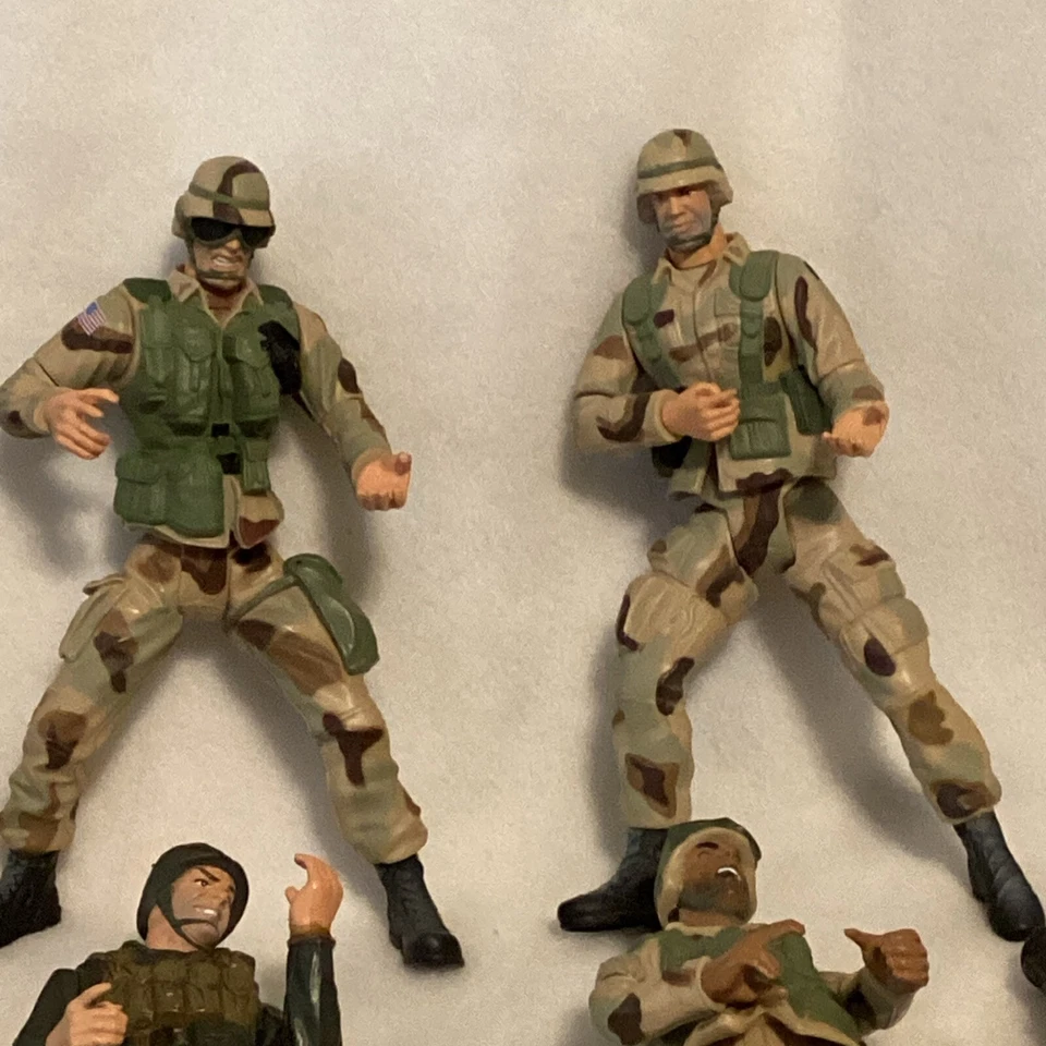 (Lot Of 18)1998 Vintage Lanard The Corps! 6” Action Figures With Accessories - Image 3 of 4