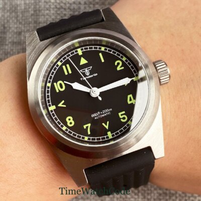 NH35A Automatic Men s Watch 38mm Sapphire Crystal PT5000 miyota8215 Waterproof