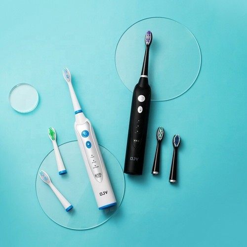 Cepillo de dientes eléctrico vibratorio con mango recargable OJV - Imagen 7 de 14