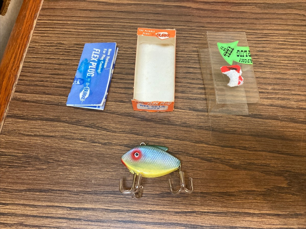 Burke Flex Plug Wee Gillie Fishing Lure | eBay