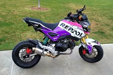 Pink Repsol Graphic Sticker kit fits Honda Grom 2017 2018 2019 2020 MSX125