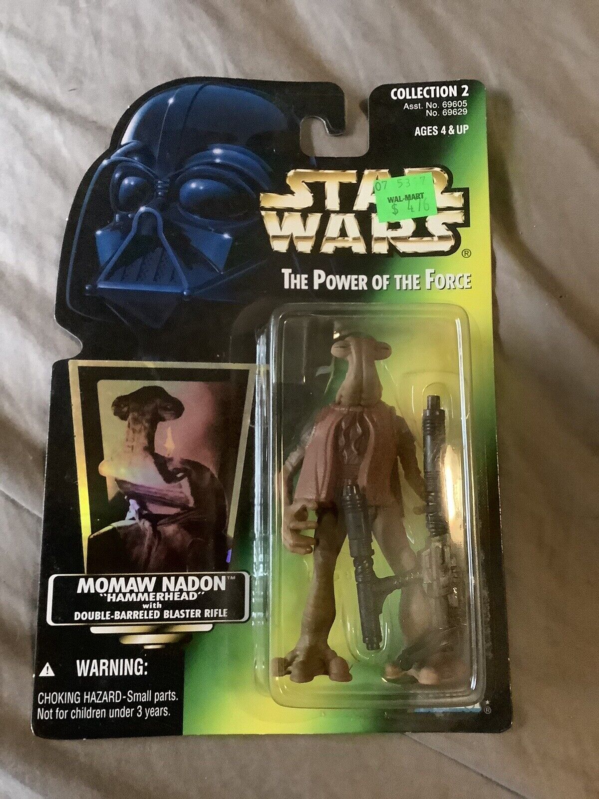 Star Wars The Power Of The Force Momaw Nadon Hammerhead Action Figure 