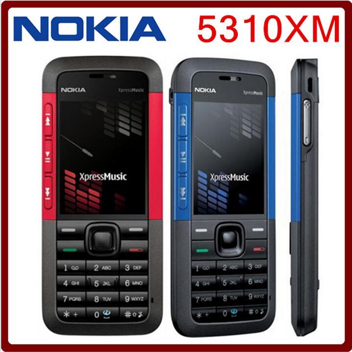 Original Nokia 5310 Xpress Music Slim Cell Phone Bluetooth Java