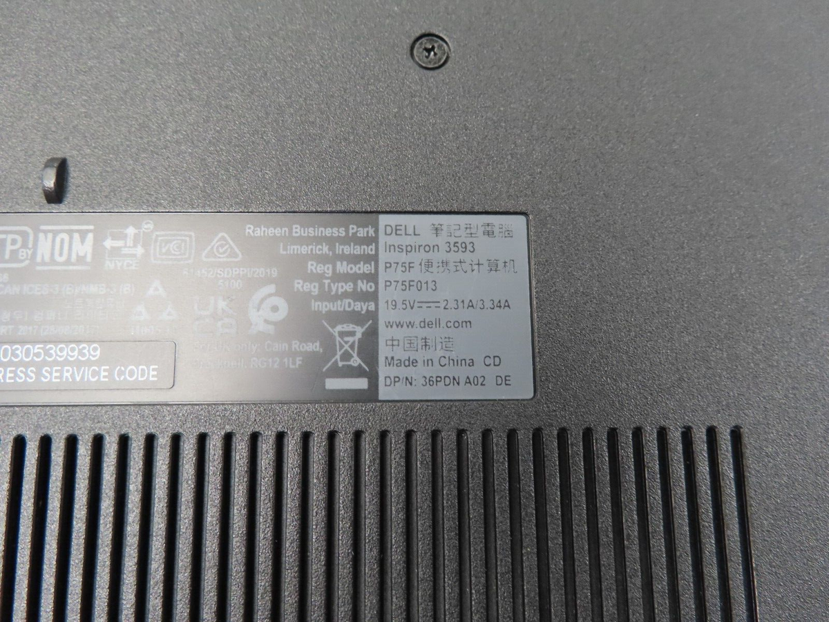 Dell Inspiron 3593 15.6 Dell Inspiron 3593 15.6