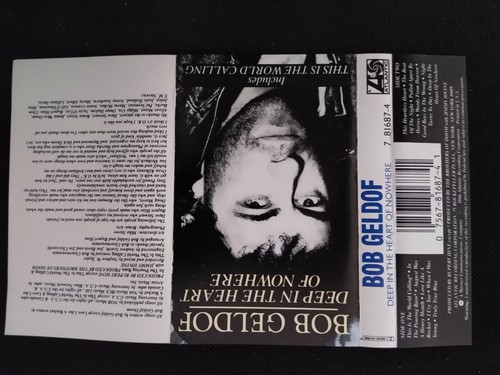 Bob Geldof - Deep in the Heart of Nowhere - 1986 - Cassette Atlantic 81687 - Picture 4 of 9