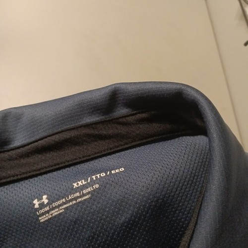 Polo Hurley uomo ultra morbida traspirante performance blu XXL sciolta - Foto 3 di 3