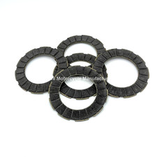 5 X AJS MATCHLESS VINCENT AMC BURMAN GEARBOX CLUTCH PLATE (1949-56) LARGE TAB