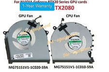 New HP Omen 17-CB 17-CB0002CA 17-CB0020NR TPN-C144 Laptop CPU  GPU Cooling Fan