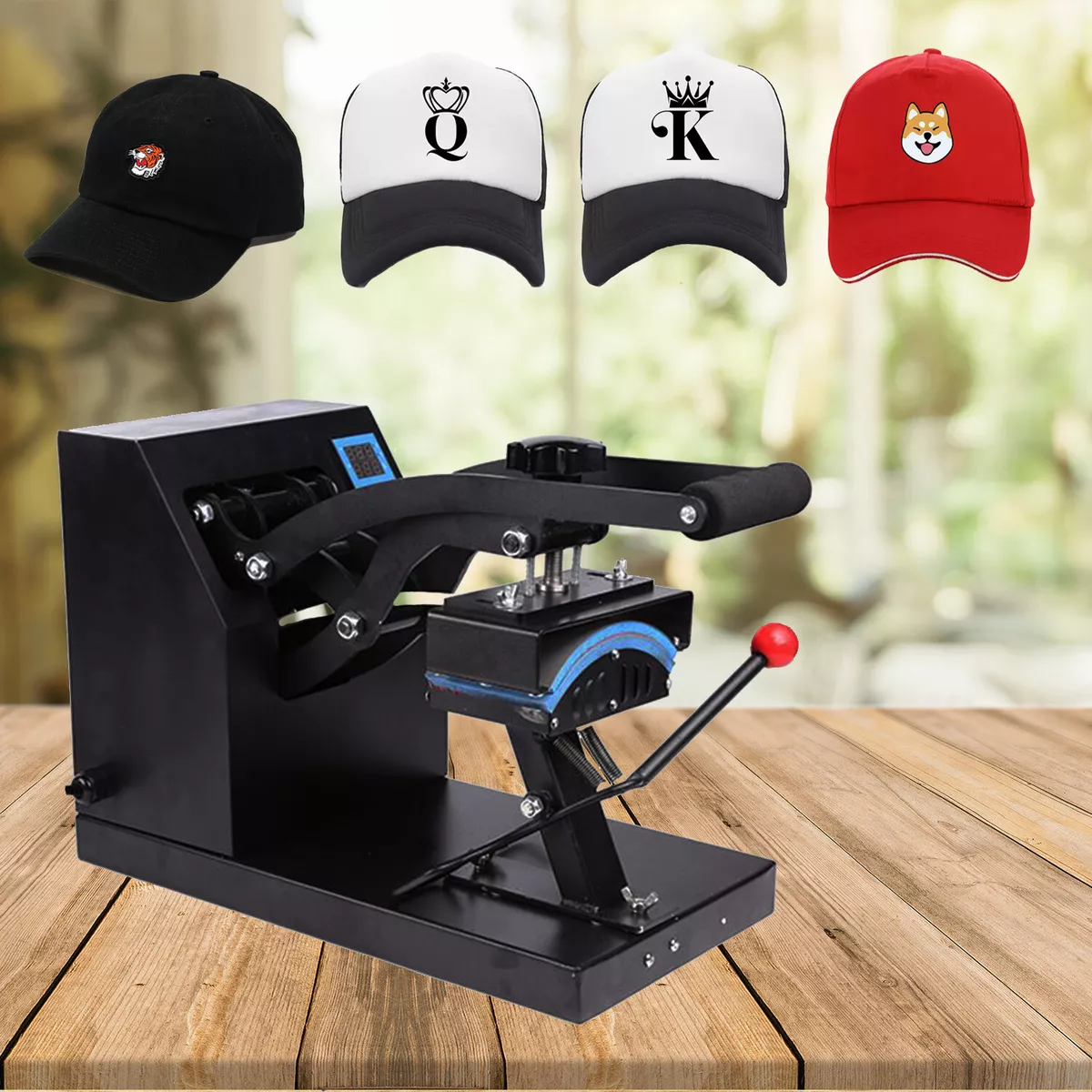 DIY Heat Press Cap Hat 3.1 x5.5 Digital Transfer Sublimation Printing  Machine