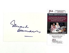 Edward Hermann Signed Index Card The Lost Boys Max Head Vampire Overboard JSA Edward Hermann Signed Index Card The Lost Boys Max Head Vampire Overboard JSA