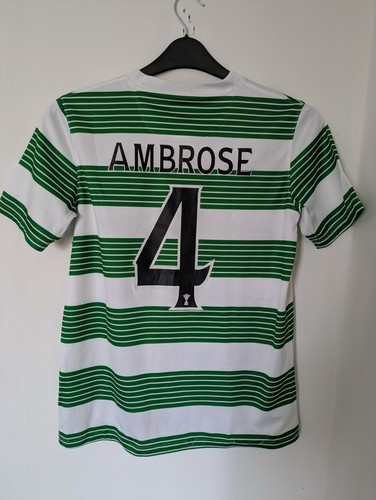 Camiseta de fútbol local Nike Celtic 2013 - 14 talla XL niños Ambrose #4 - Imagen 3 de 15