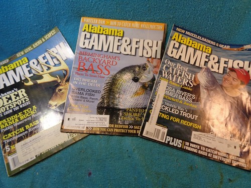 25 Lot Back Issue ALABAMA GAME & FISH MAGAZINE Mixed Yrs See Pics Hunter Angler - Picture 4 of 11