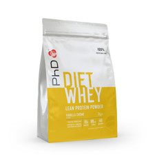 PhD Nutrition Diet Whey Lean Protein Powder, Vanilla Creme - 1KG 23.69 per kilo