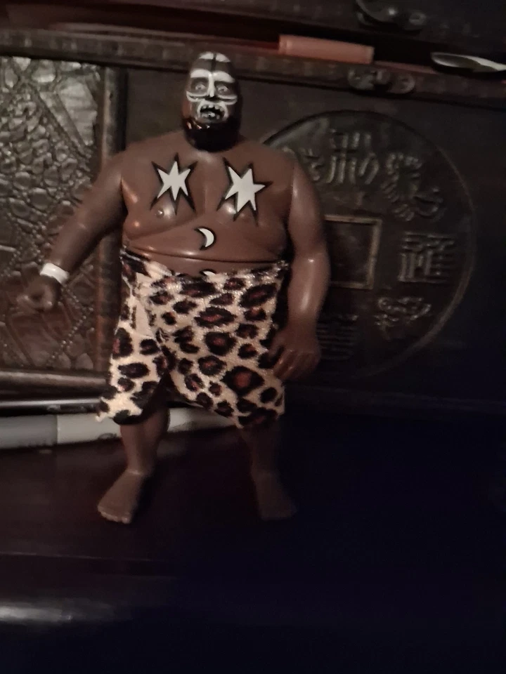 Легенды профессиональной борьбы Камала кровавая фигурка серии 10 фигурки игрушка - Изображение 2 из 4