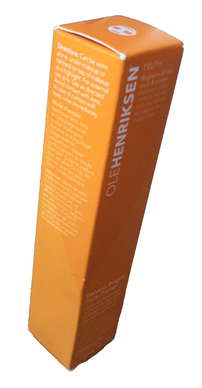 Ole Henriksen Banana Bright Face Primer 1 fl oz 30ml—New in Box