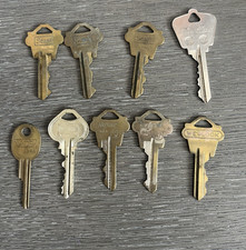 (9) Vintage Sears Weslock Taylore Russwin Ilco Ace Keys
