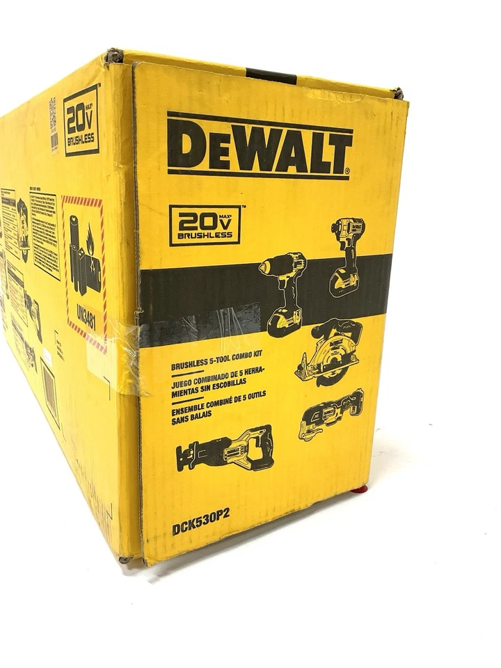 DEWALT DCK530P2 20V MAX 5-TOOL COMBO KIT 10253864-2 - Image 4 of 4