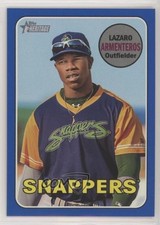 2018 Topps Heritage Minor League Edition Blue 20/99 Lazaro Armenteros #106 n1u