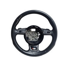 AUDI A6 STEERING WHEEL MULTIFUNCTION IN BLACK 8X0419091M C7 2015 - 2018