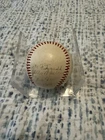 1953 Detroit Tigers Washington Senators Team Signed Baseball EDDIE YOST