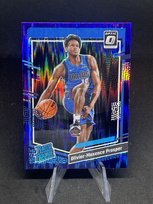 2023-24 Panini Optic Olivier-Maxence Prosper Purple Shock RC Rookie #202 Mavs