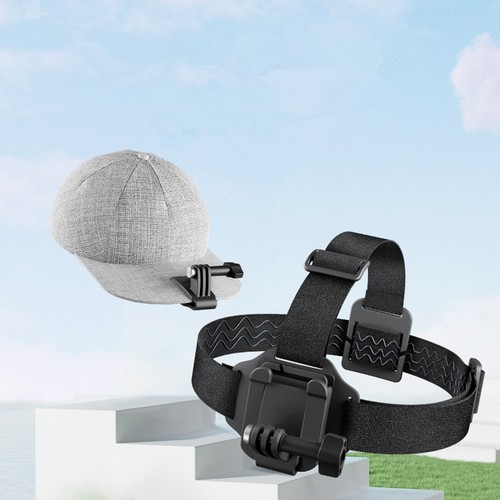 For GoPro11/10 2-in-1 Hat Clip Quick Release Headband Head Strap Accessory Kits - Picture 3 of 10
