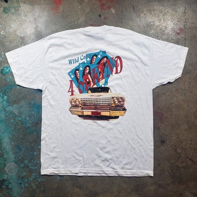 Vintage 90s Y2K Lowrider Impala Shirt XL 4 of a Kind Rollin Hard Stedman Hanes