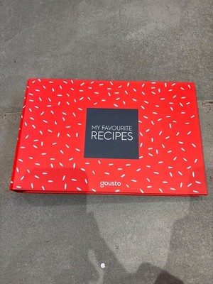 47 Vegetarian Gousto Recipe Cards and Folder