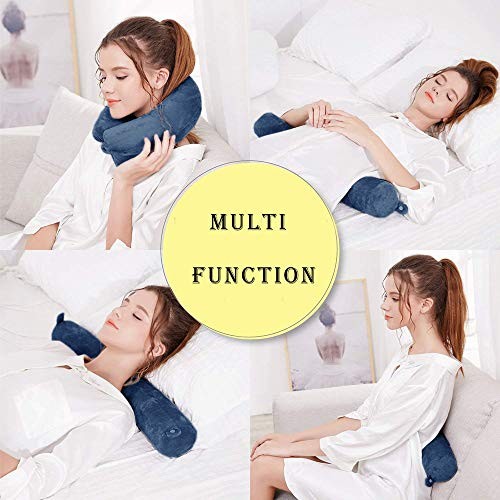 Lucear Twist Memory Foam Reisekissen Nacken, Kinn, Lendenwirbelbeinunterstützung Reisen - Bild 4 von 6