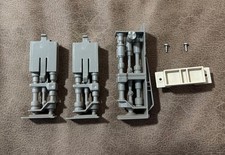 1979 Star Wars Millennium Falcon Front/Rear Landing Gear w/Bracket Screws Parts
