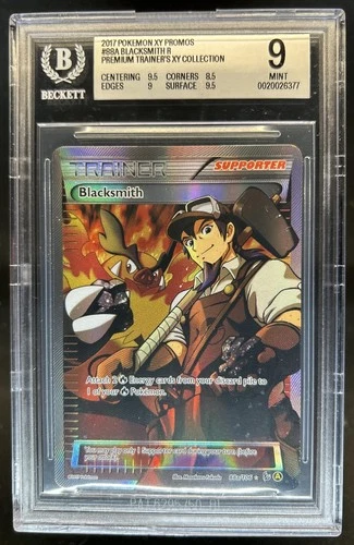 2014 Pokemon XY Flashfire Blacksmith Promos #88a /106 BGS 9