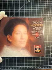 Puccini La Boheme - Scala Milano - EMI - Double Cassette Maria Callas Tested 
