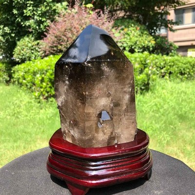 4.86LB Natural Black Crystal Specimen Quartz Crystal Specimen Healing 1796