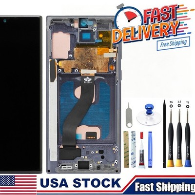 OLED LCD Display Touch Screen Digitizer + Frame fit Samsung Galaxy Note 10 10+