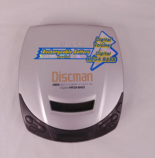 Vintage Sony Discman D-193 Portable CD Player Digital Mega Bass - TESTED