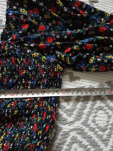 Pretty Ditsy Floral Shirred Midi Maxi Summer Dress 👗 20 22 Stretchy - Picture 5 of 11