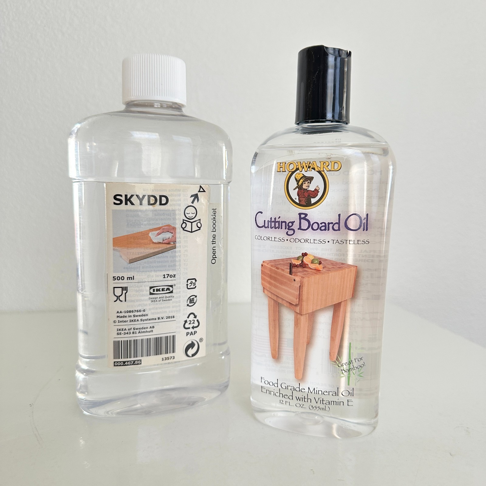 17 Oz, Howard Cutting Board Oil Lot Of 2