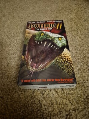 Python II VHS (2003) NEW SEALED HOLLYWOOD VIDEO WHITE TAPE 