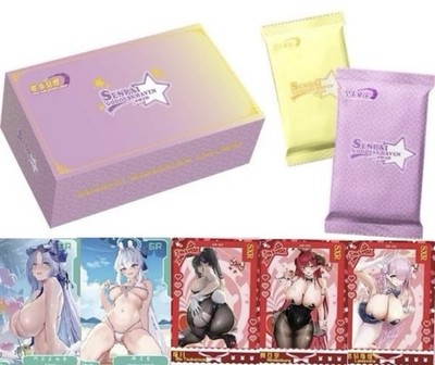 Senpai Goddess Haven 6 Anime Spicy Waifu Card 18 Pack Booster Box New