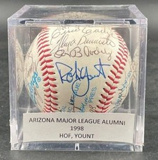 Robin Yount Multi Signed Baseball 19 Plus Autographs