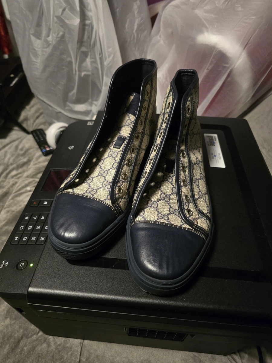 Gucci GG High Beige Blue for sale | eBay