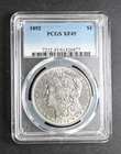 XF45 PCGS 1892 Morgan Silver Dollar $1 Circulated US Coin USA