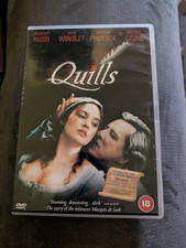 QUILLS DVD - KATE WINSLET - MICHAEL CAINE - JOAQUIN PHOENIX - FREEPOST